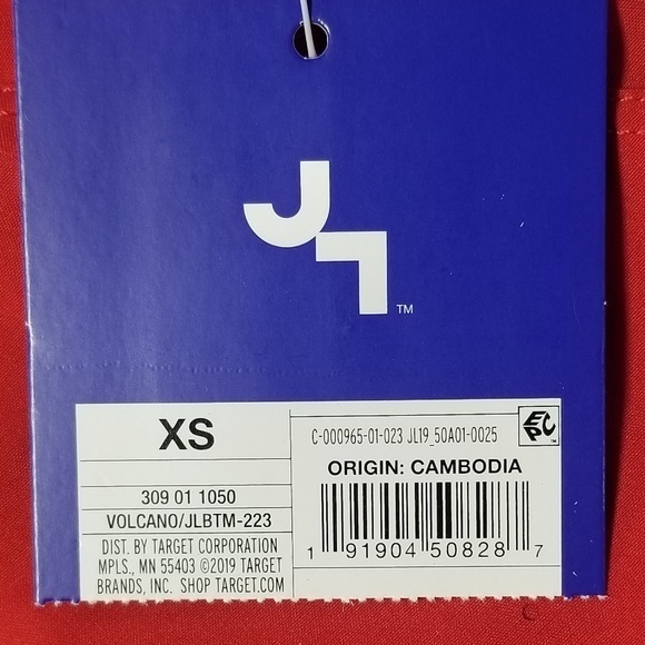 Joy‎ Lab Women’s Volcano Red Athletic Inner Brief Shorts Sz. XS - Picture 8 of 8